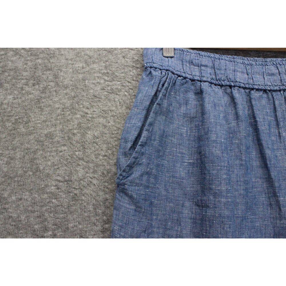 Sigrid Olsen Linen Pant Set Size Large Blue Lagen… - image 6